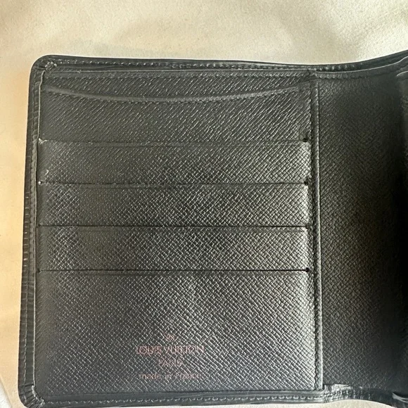 Louis Vuitton Black Epi Leather Wallet - Near Flawless - Picture 6 of 16